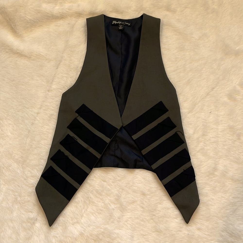 Elizabeth and James vest